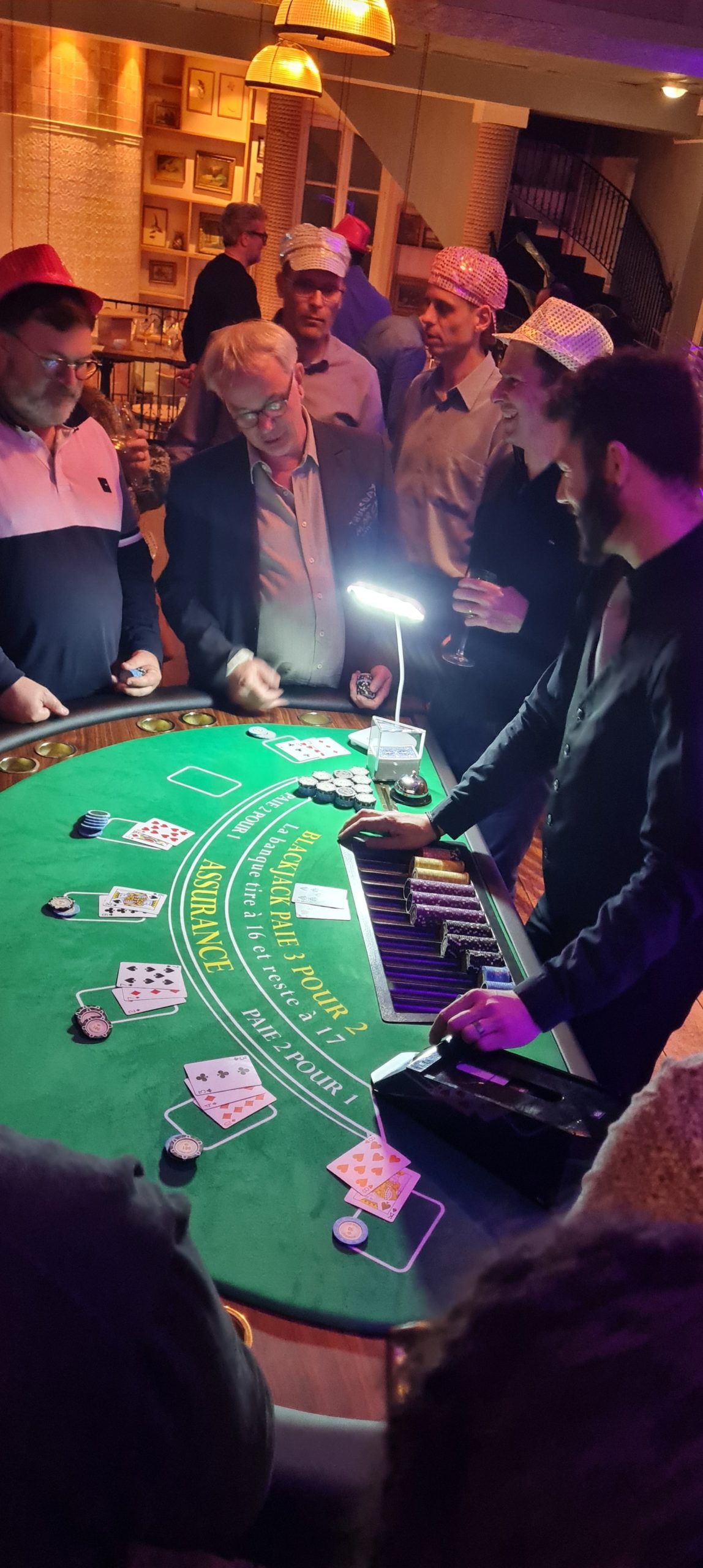 Table de Black Jack By LUDIMUS Creative Events